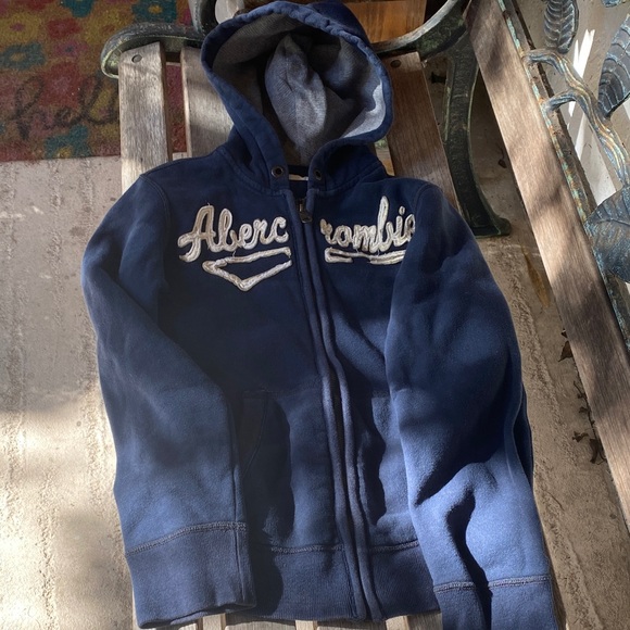 abercrombie kids Other - Abercrombie Kids Navy Blue Hoodie Jacket